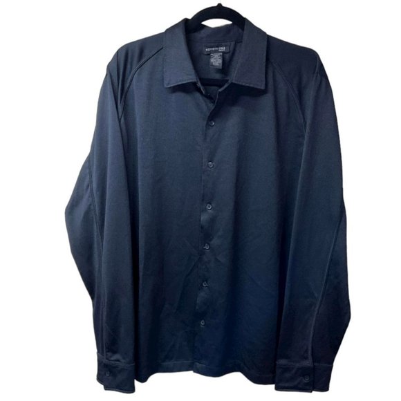 Kenneth Cole New York Other - KENNETH Cole Dry-Fit Button-Down Dress Shirt Men's XXL